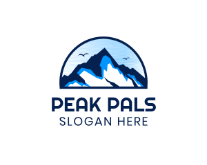 Blue Mountain Peak  logo design