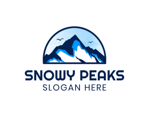 Blue Mountain Peak  logo design