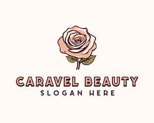 Flower Rose Beauty logo design