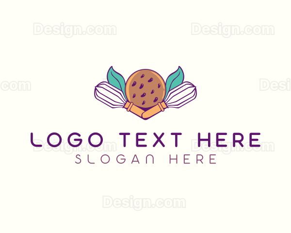 Cookie Whisk Floral Logo