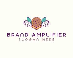 Cookie Whisk Floral logo design