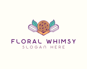 Cookie Whisk Floral logo