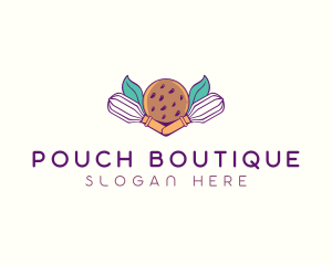 Cookie Whisk Floral logo design