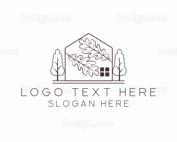 Garden Home Landscape Logo