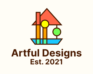 Bauhaus Decoration Design logo design