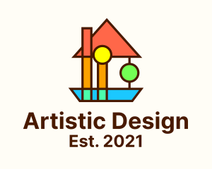 Bauhaus Decoration Design logo design