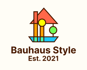 Bauhaus Decoration Design logo design