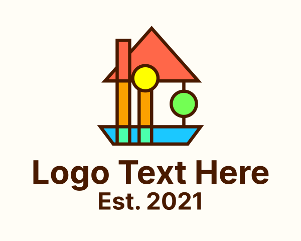 Deco logo example 3