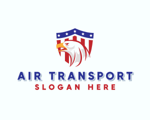 American Eagle Shield logo design