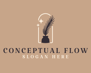 Quill Ink Silhouette logo