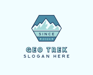 Outdoor Mountain Trek logo design