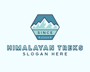 Outdoor Mountain Trek logo design