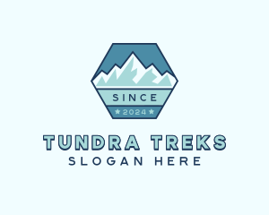 Outdoor Mountain Trek logo design