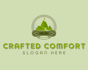 Mountaineering Outdoor Adventure logo design