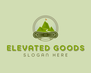 Mountaineering Outdoor Adventure logo design