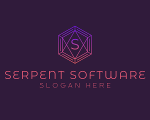 Hexagon Geometrical Technology  logo design