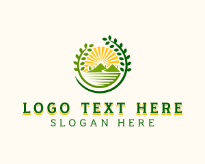 Lawn Landscaping Gardener logo