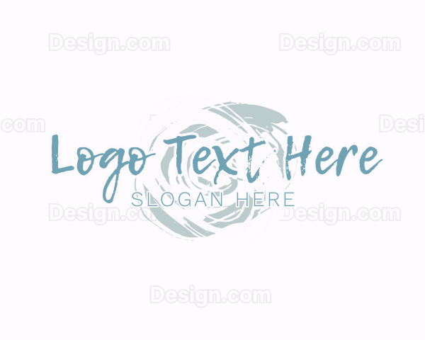 Paint Art Wordmark Logo