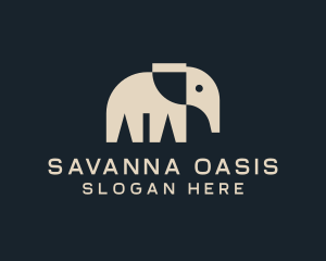 Elephant Nature Reserve logo design