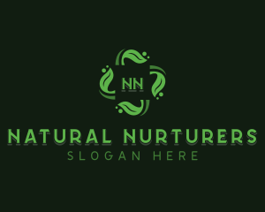 Herbal Nature Wellness logo design