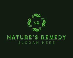 Herbal Nature Wellness logo design