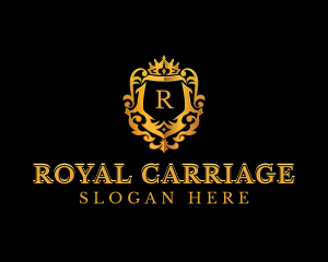 Premium Royal Crest logo design