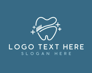 Tooth Brush Dental logo