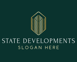 Realty Estate Building Developer logo design