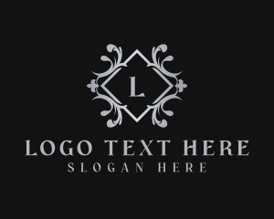 Elegant Ornament Crest Logo