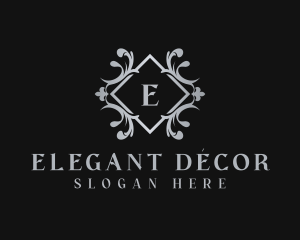 Elegant Ornament Crest logo design