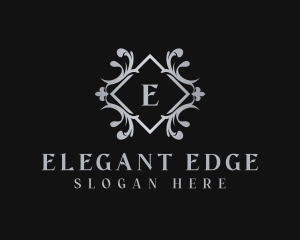 Elegant Ornament Crest logo design