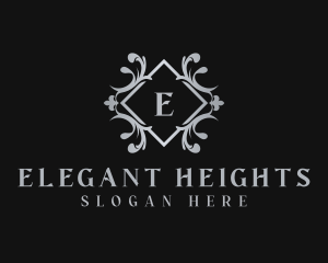 Elegant Ornament Crest logo design