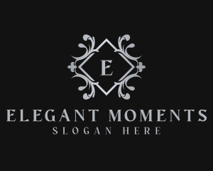 Elegant Ornament Crest logo design