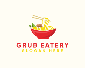 Asian Soup Noodles logo design