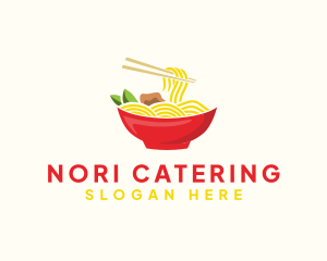 Asian Soup Noodles logo design