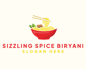 Asian Soup Noodles logo design