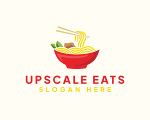 Asian Soup Noodles logo design