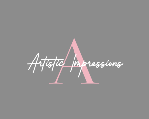 Handwriting Feminine Business logo design