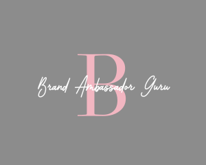 Handwriting Feminine Business logo design