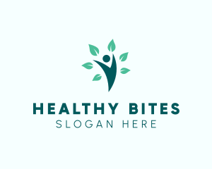 Healthy Lifestyle Fitness logo design