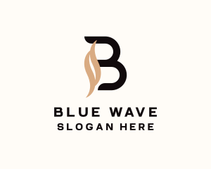 Simple Swoosh Wave  logo design