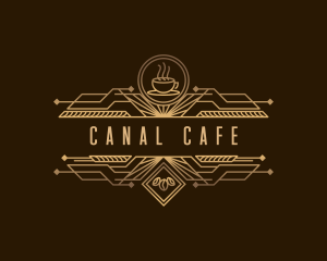 Coffee Bistro Cafe logo design