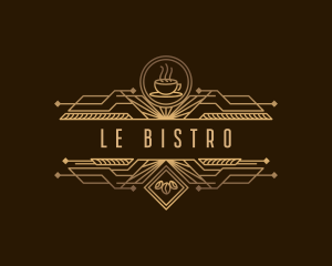 Coffee Bistro Cafe logo design