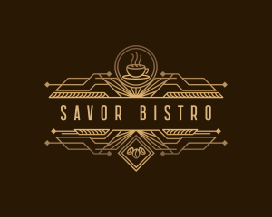 Coffee Bistro Cafe logo design