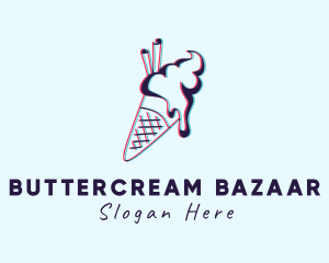 Sweet Ice Cream Dessert logo