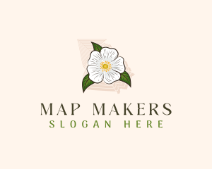 Cherokee Rose Georgia logo design