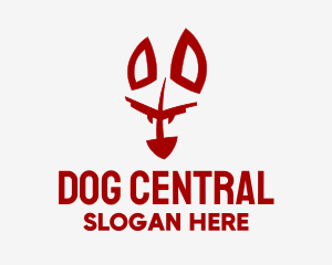 Red Guard Dog logo design