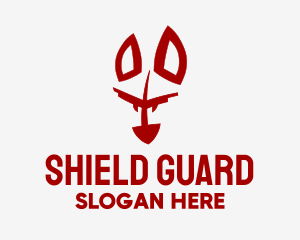 Red Guard Dog logo design