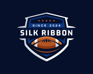 Sport American Football Shield logo design