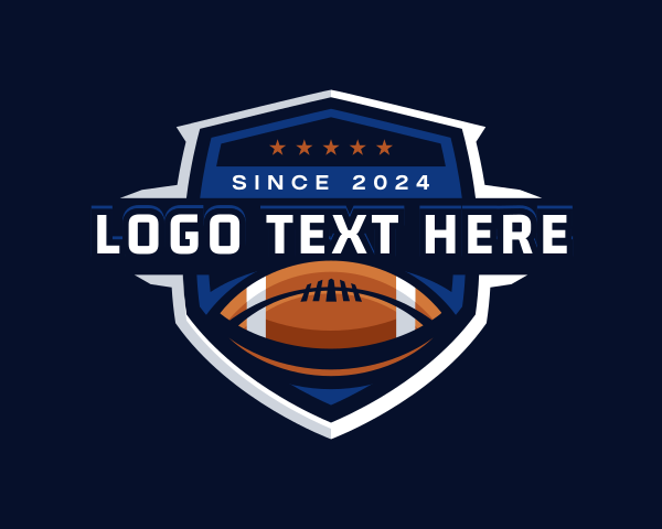 Quarterback logo example 4
